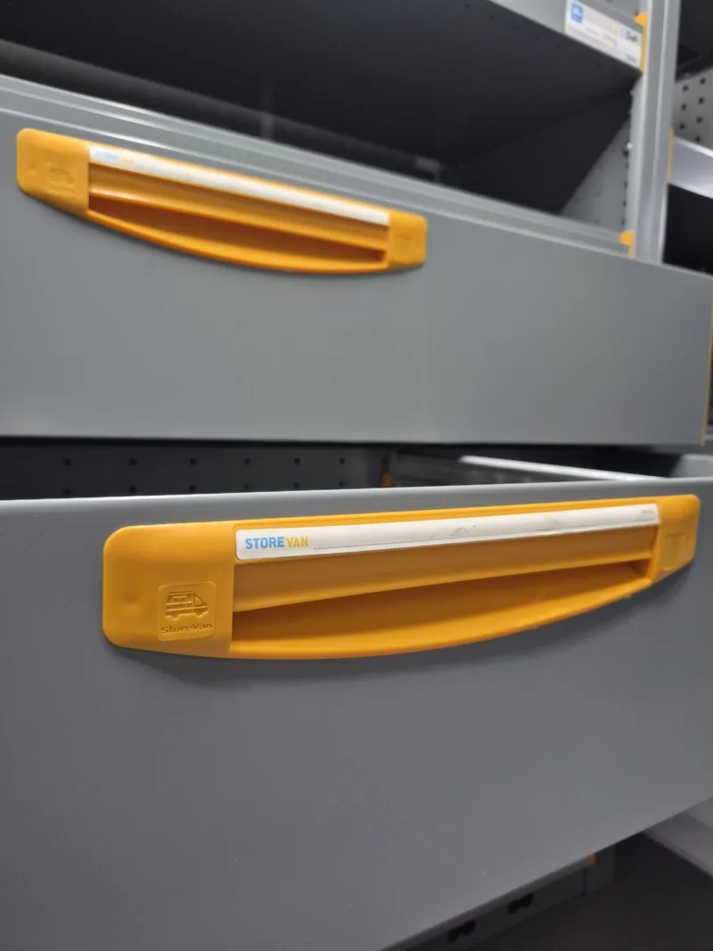 StoreVan workshop shelving unit
