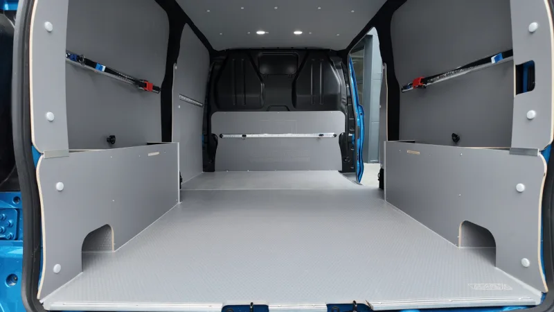 Durable floor and sturdy side panels