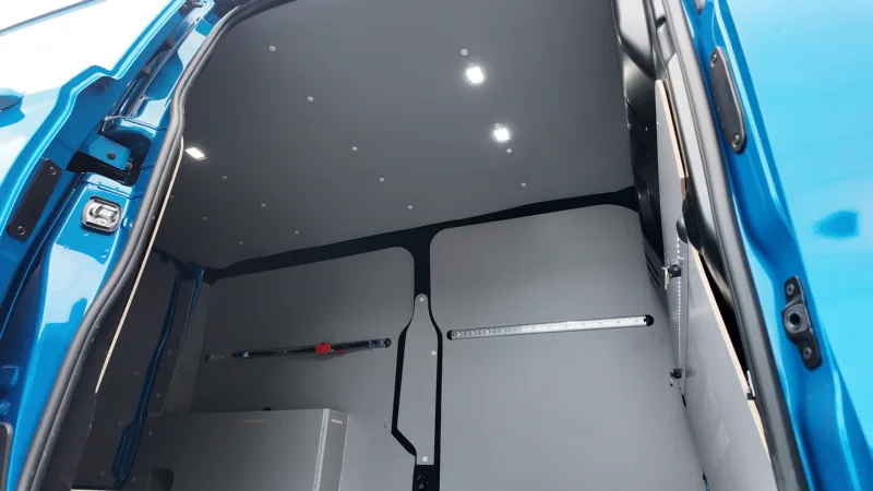 Durable floor and sturdy side panels