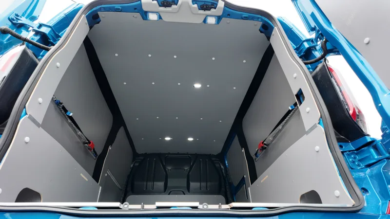Neat interior finish
