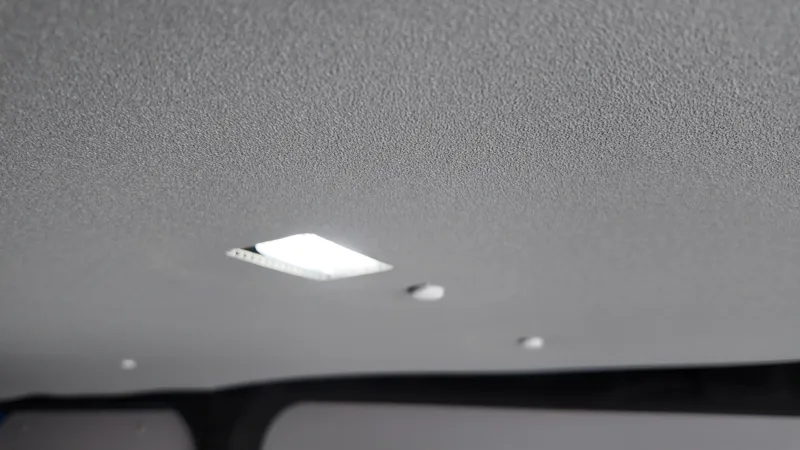 Neat interior finish