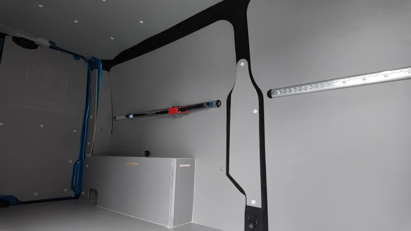 Durable floor and sturdy side panels