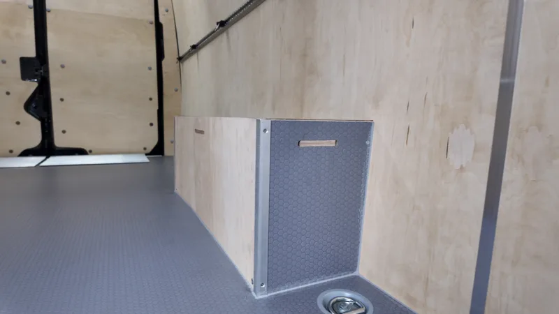 Fit-out made from durable materials