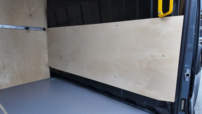 Fit-out made from durable materials