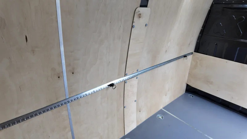 Fit-out made from durable materials