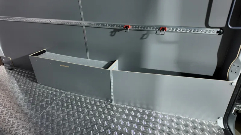 Wheel arch covers and bulkhead