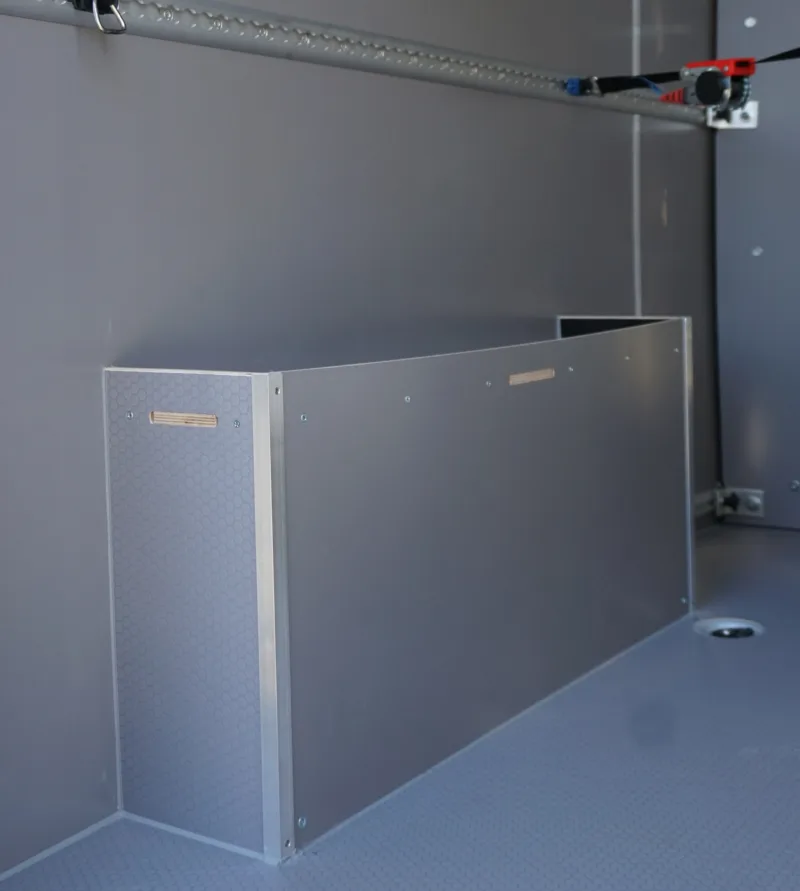 Side panels and floor