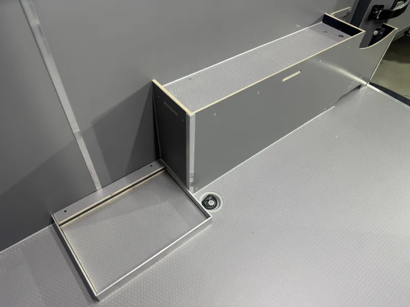 The fit-out includes: