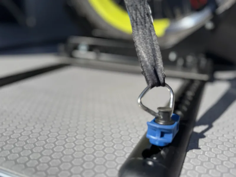 Airline rails - load securing system
