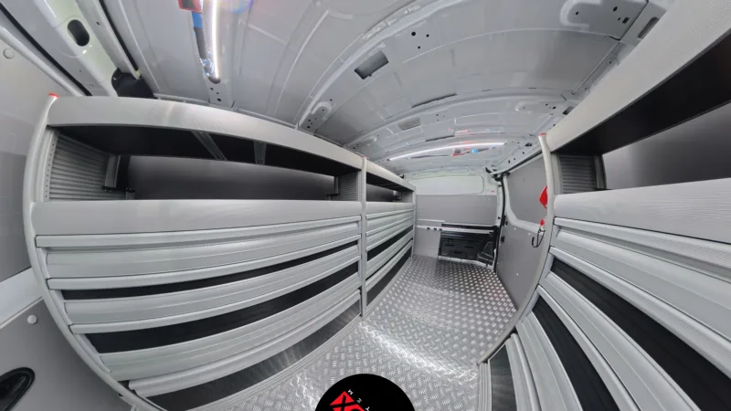 Renault Trafic L2H1 van fit-out for TBI