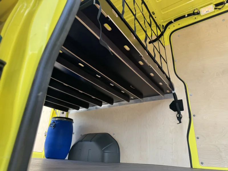 Van fit-out project for Trafinoil