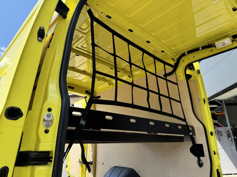 Van fit-out project for Trafinoil