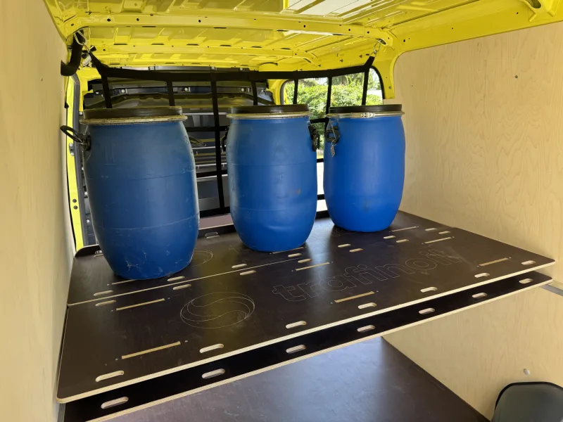 Flexible configuration of the upper level