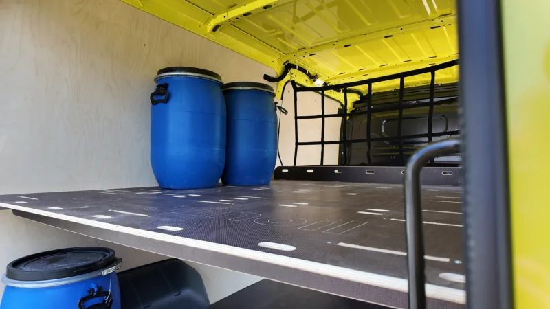 Flexible configuration of the upper level