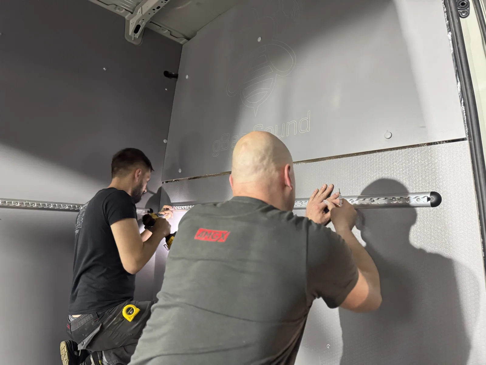 MAN L4H3 van fit-out for gBee Sound