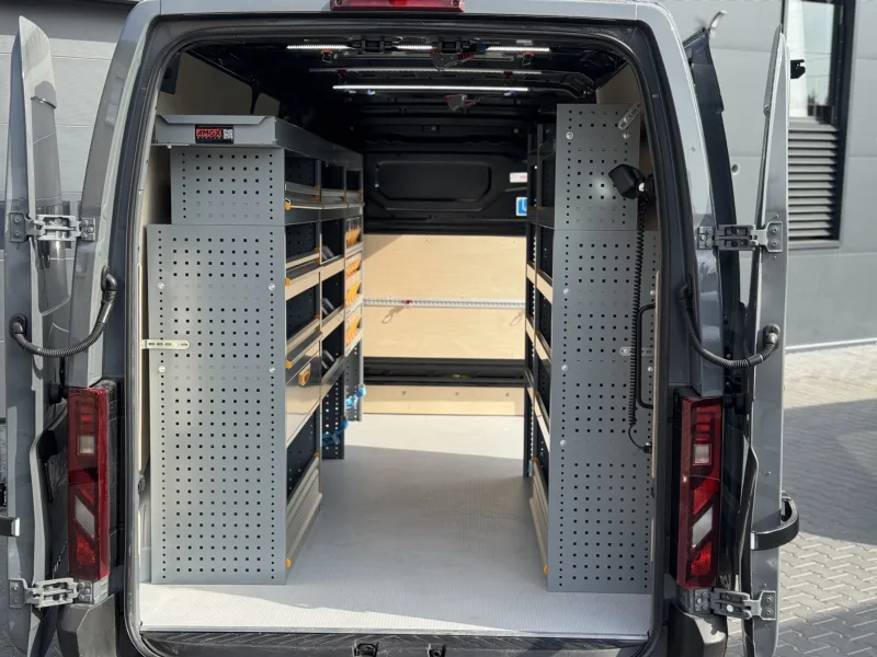 Store Van shelving units
