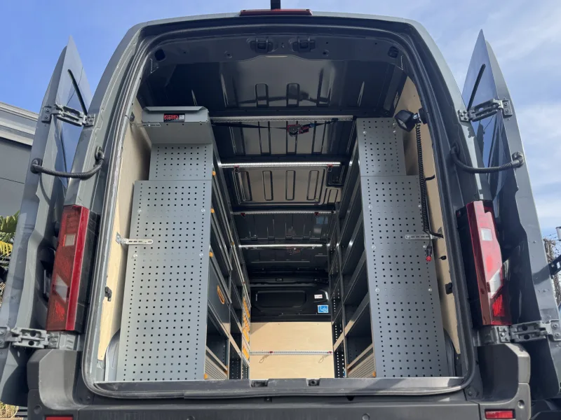 Store Van shelving units
