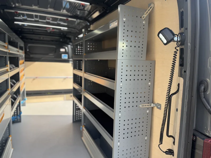 Electrical system and work lighting