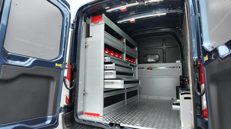 GEMA workshop shelving unit - lightweight and functional