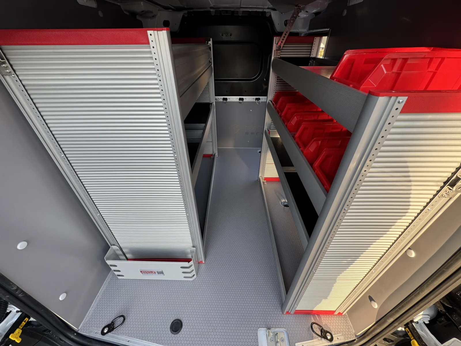 Service van fit-out for Ford Transit Courier for Inter Service