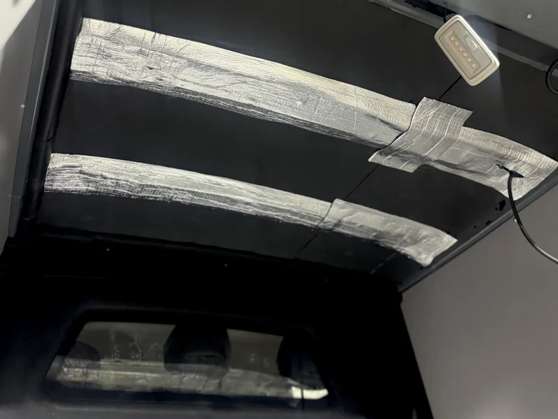 Complete cargo area fit-out