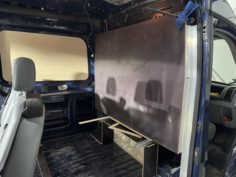 Interior fit-out and materials used