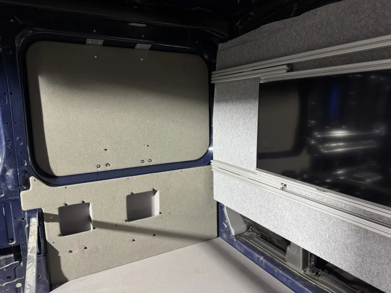 Interior fit-out and materials used