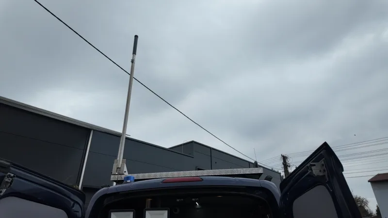 Roof structure and exterior equipment