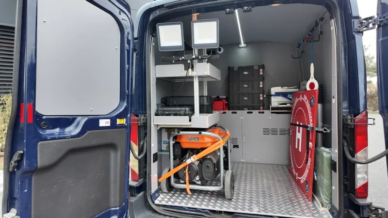 Aluminium systems and drone handling equipment