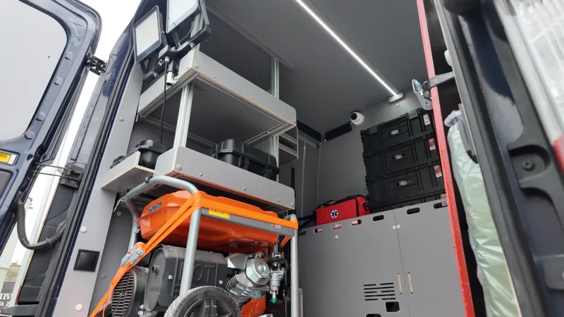 Aluminium systems and drone handling equipment