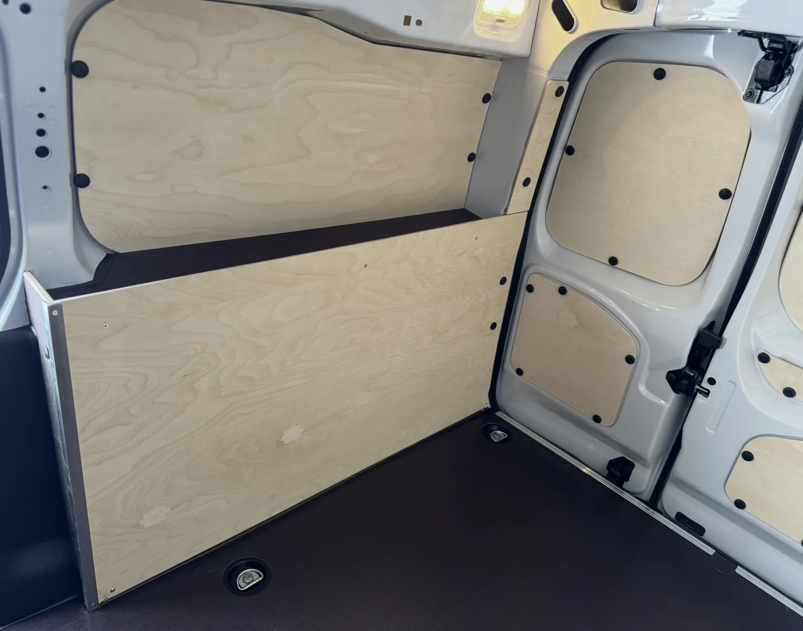 Standard Peugeot Partner Long Van Fit-Out - Solid Construction
