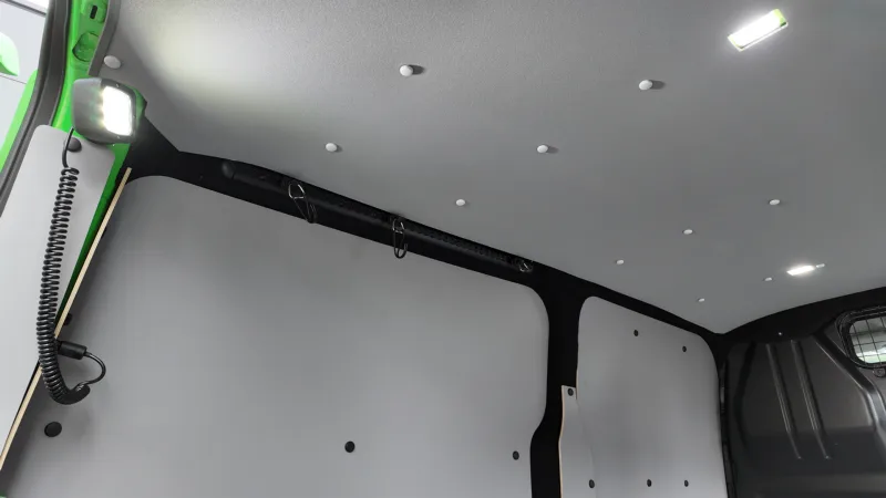 Ceiling insulation and finish